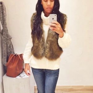 Faux Fur Vest